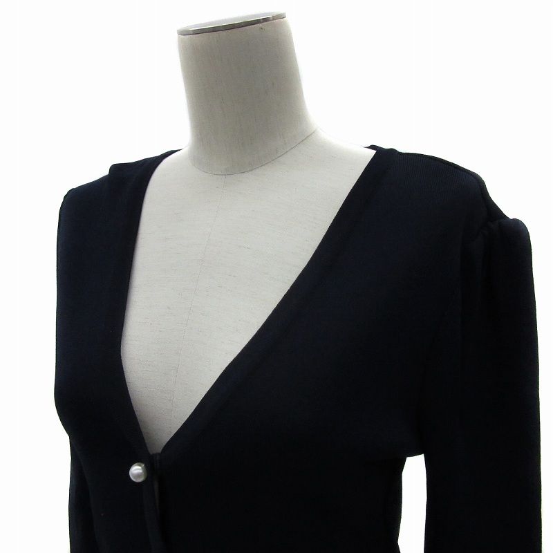 【タグ付き未使用品】ボーダーズアットバルコニー ロングカーディガン 36 厚手 タグ付き未使用品】ボーダーズアットバルコニー ロングカーディガン 36