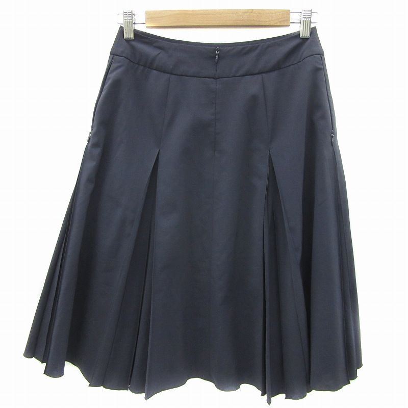 フォクシーニューヨーク FOXEY NEW YORK 21369 タック フレアスカート