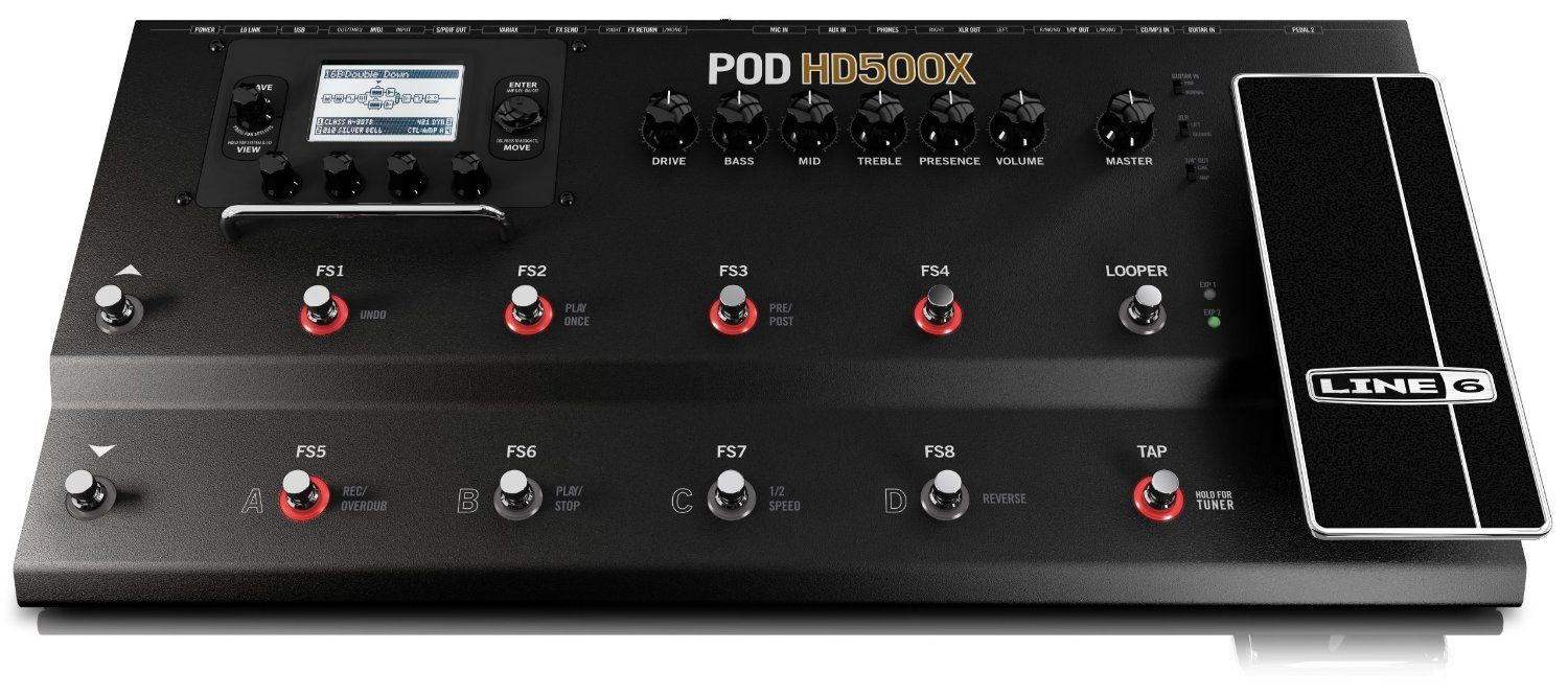 Line 6 マルチエフェクトプロセッサー POD HD 500 X 品