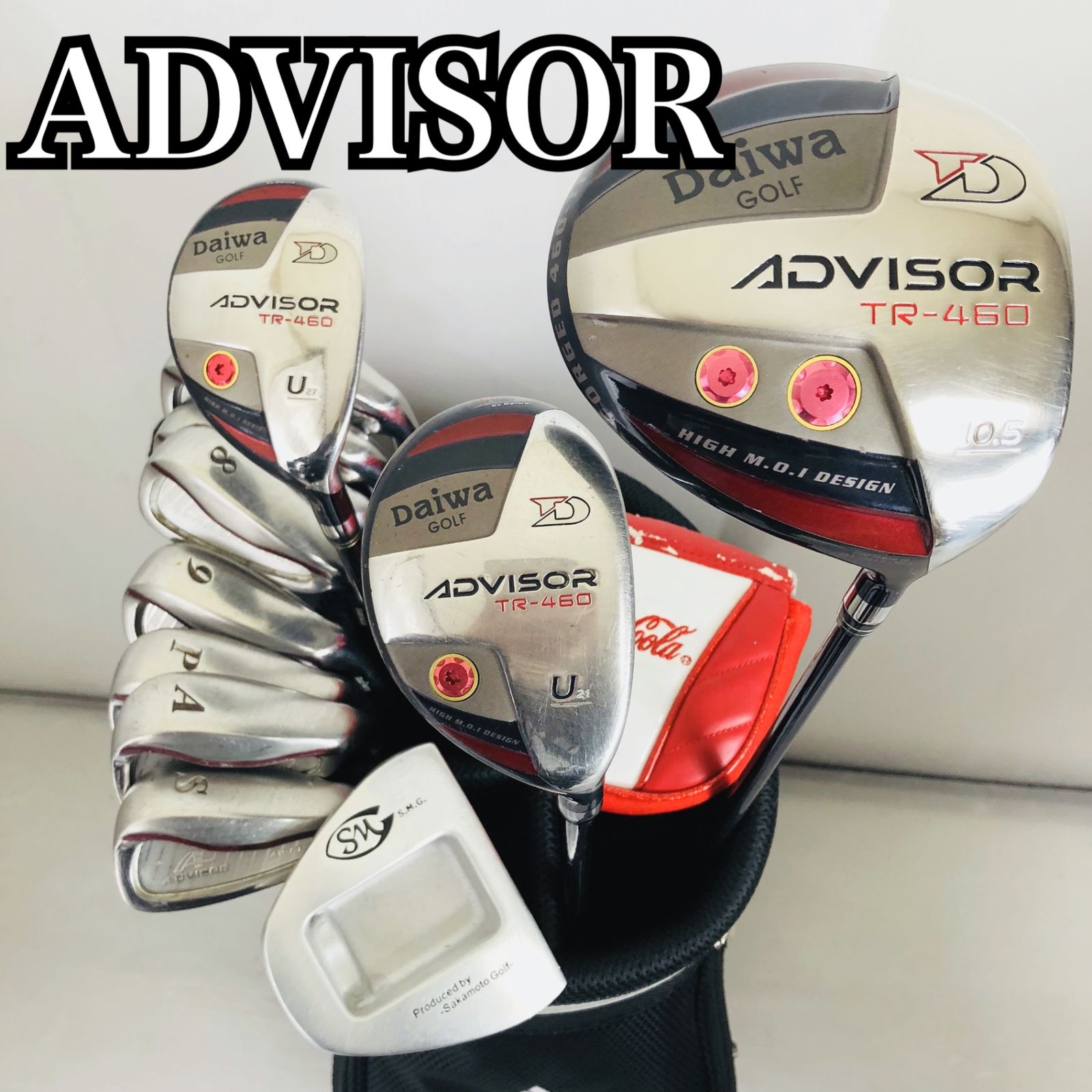 Daiwa ダイワ ADVISOR アドバイザー メンズ ゴルフ クラブ セット