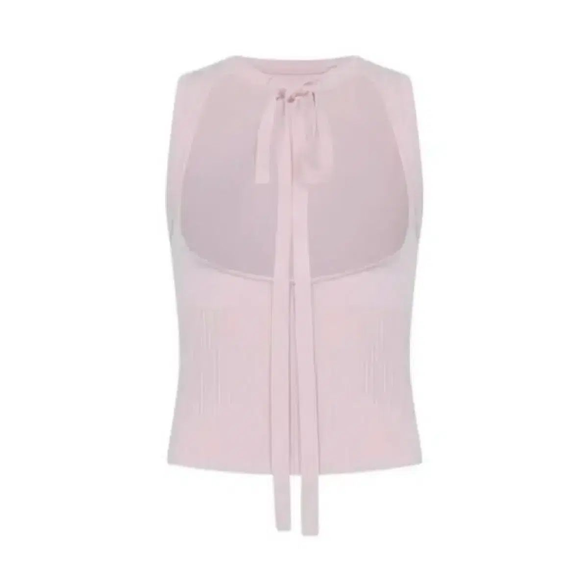 ペルト pehrt ツーウェイ ニット ベスト ピンク