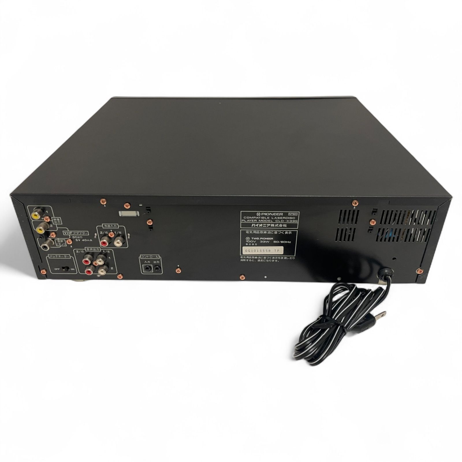 □ パイオニア Pioneer CLD-K33G CD/LDプレイヤー カラオケ対応 2000