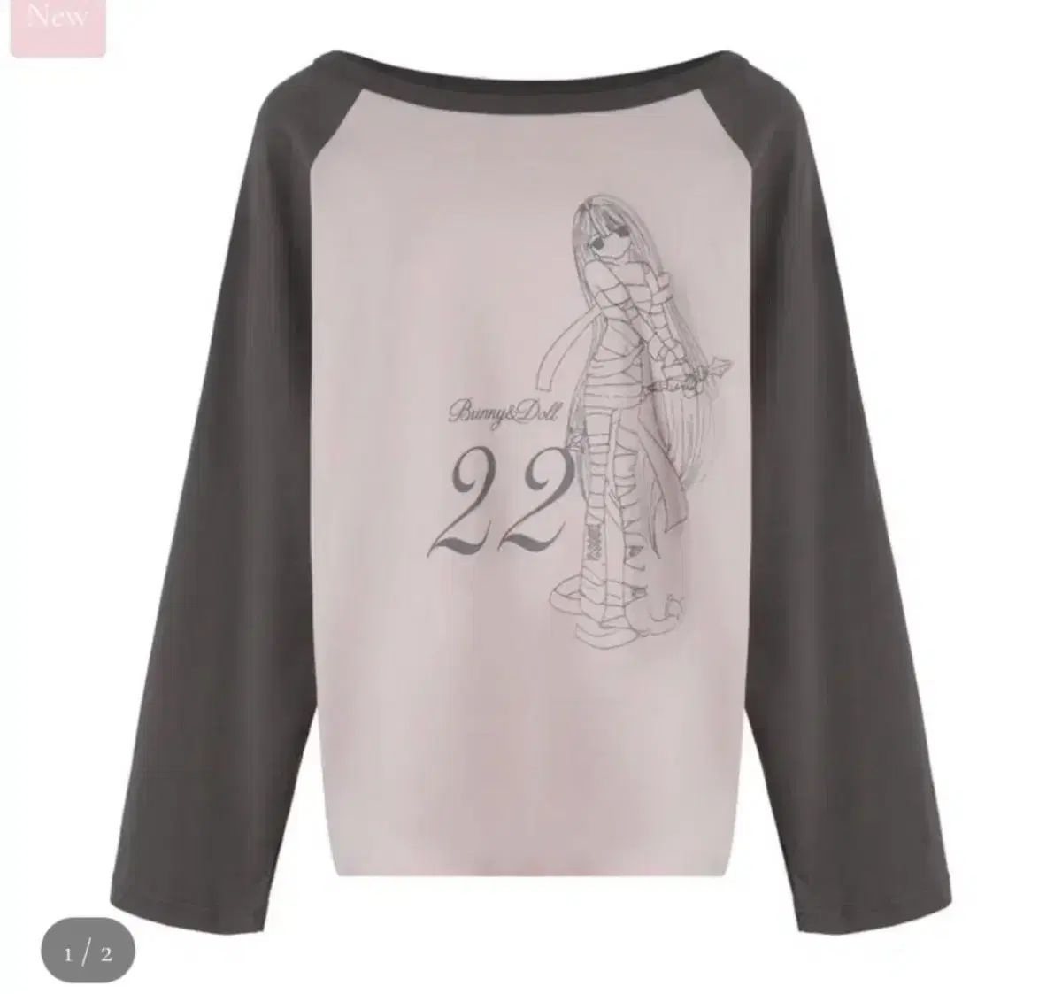 BUNNYアンドドール 少女22 Tシャツ ピンク