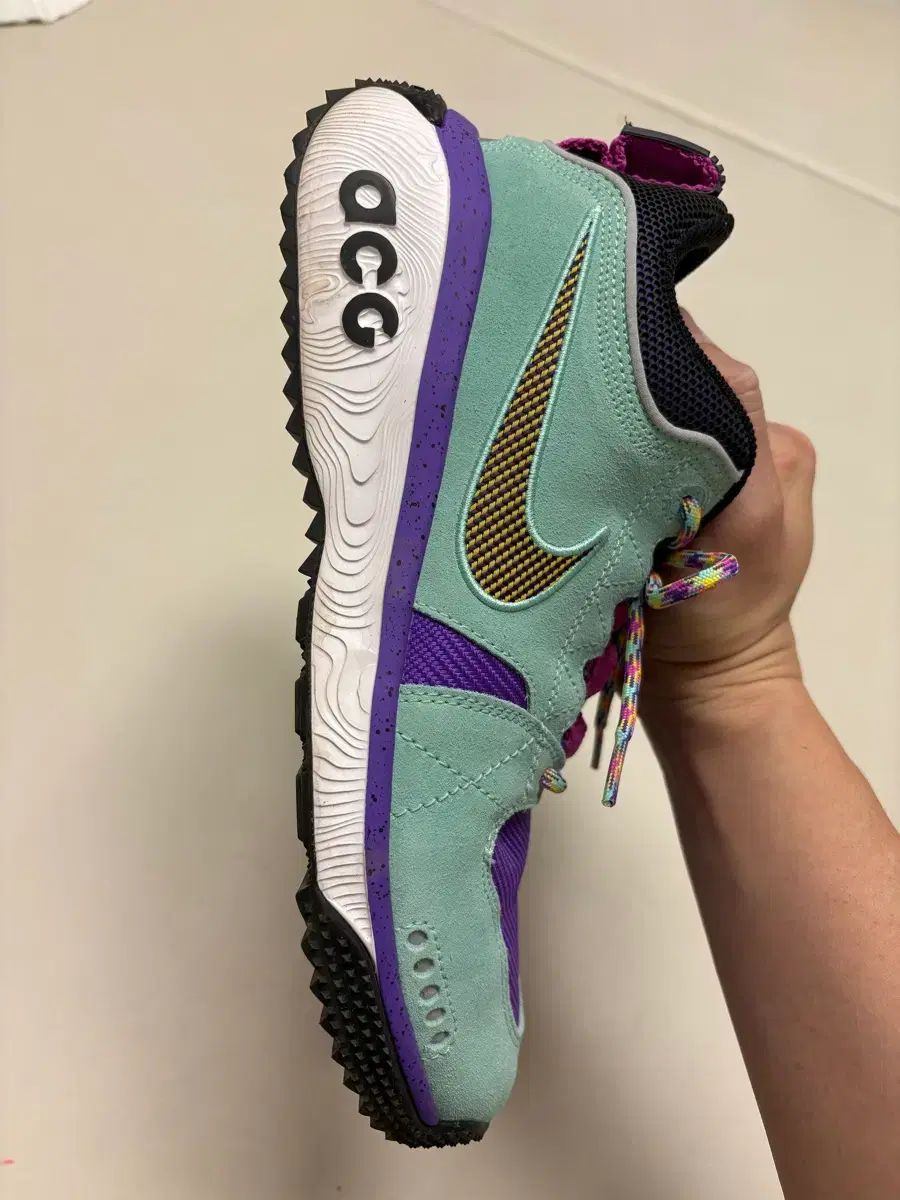  ナイキ acg ドッグマウンテン ミント 285 登山靴 トレッキングシューズ アウトドアシューズ