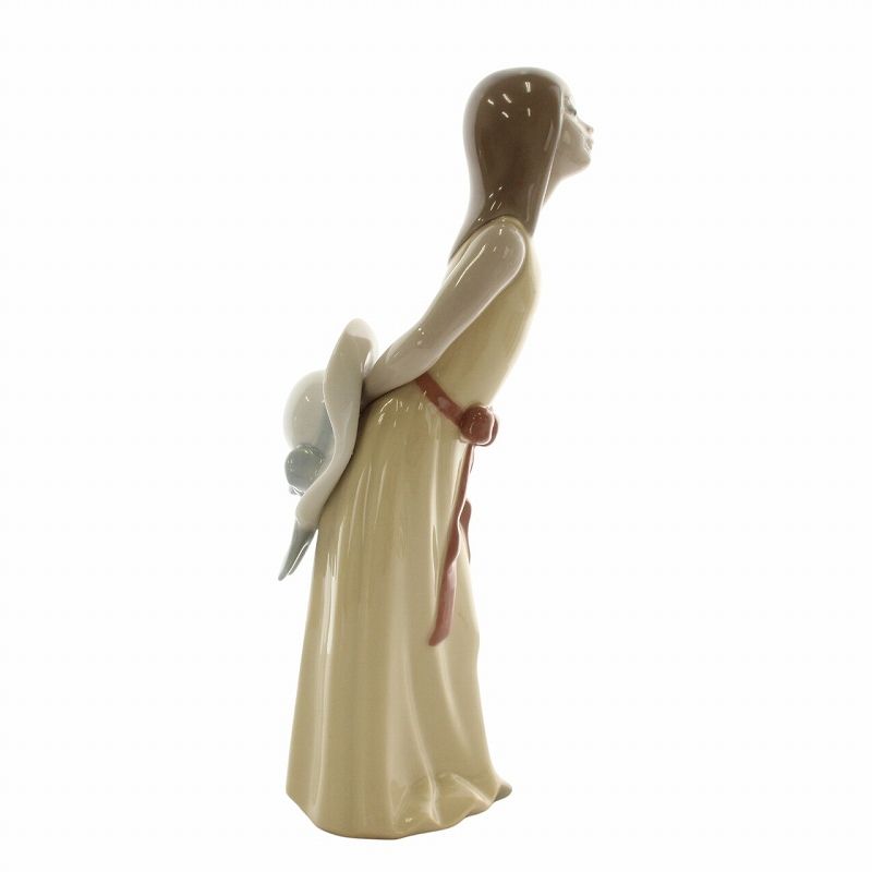 【LLADRO 】リヤドロ  いたずらな少女　#5006 リヤドロ LLADRO 5006 Naughty Girl 麦わら帽子 いたずらな少女 お