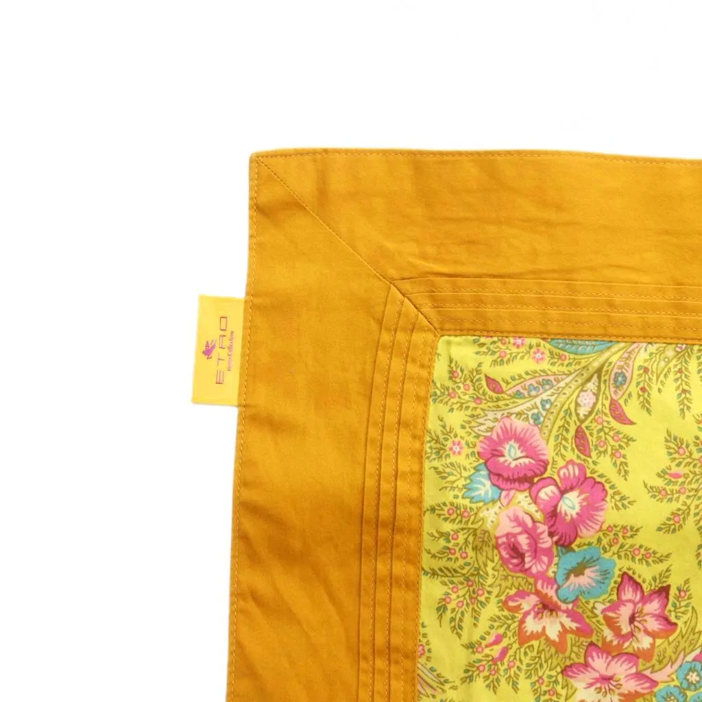 ETRO ペイズリー柄 掛け布団カバー150×210cm 綿100%枕カバーつき 楽天