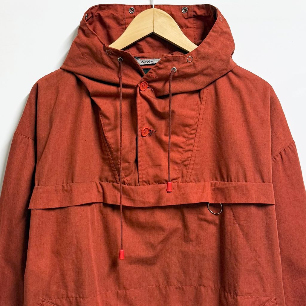 AJAK ビンテージ vintage アノラックパーカー プルオーバー ワッペン 