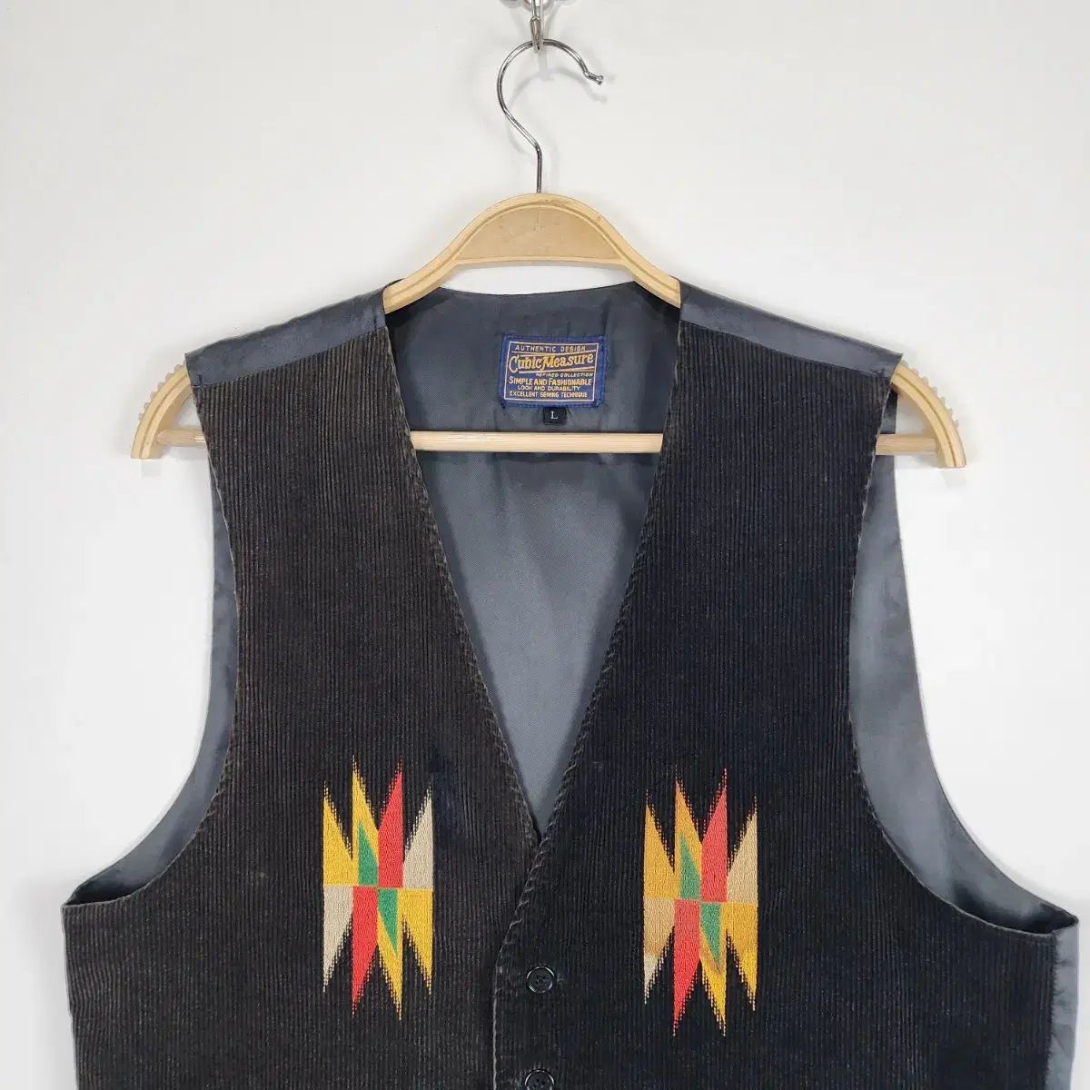 ナバホ パータン コーデュロイ ウェスタン ベスト