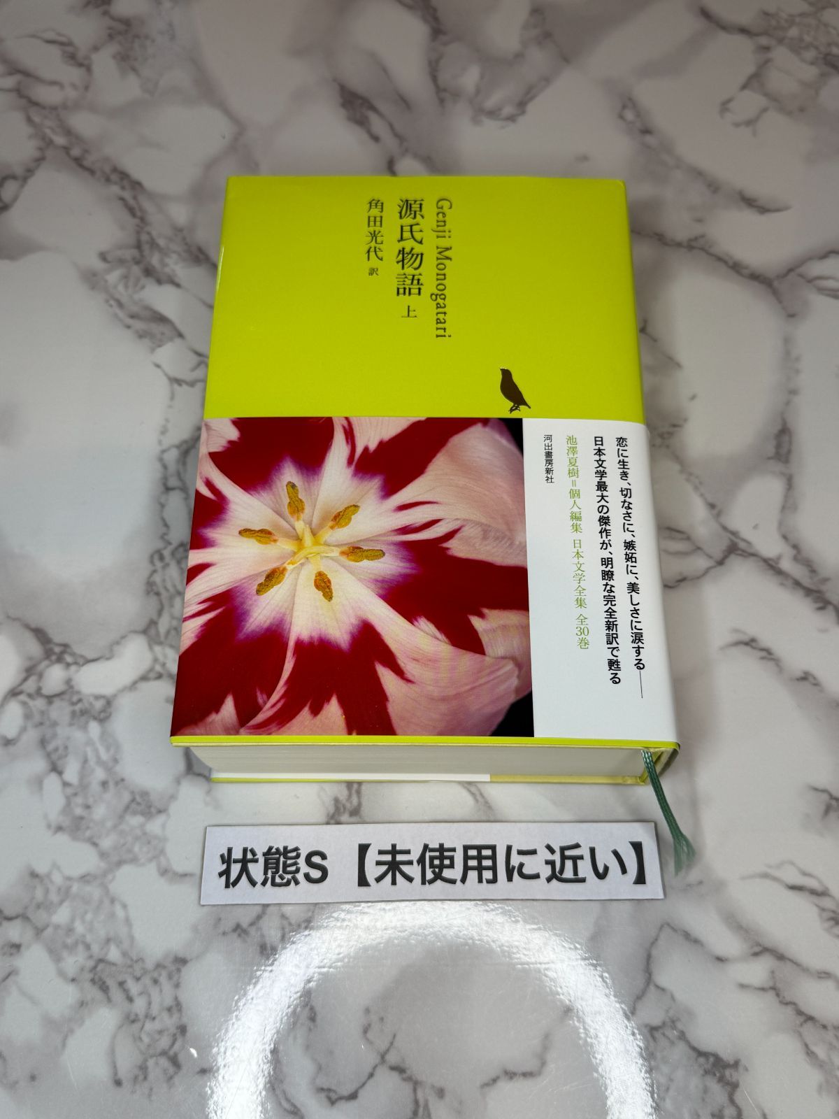 未使用に近い】 源氏物語 角田光代 訳 上中下巻セット 日本文学全集