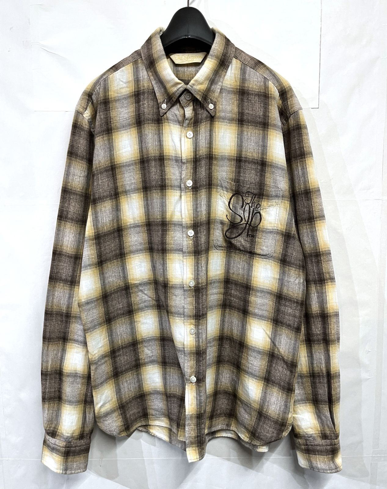 THE STYLIST JAPAN ザスタイリストジャパン ボタンダウン チェック ネルシャツ