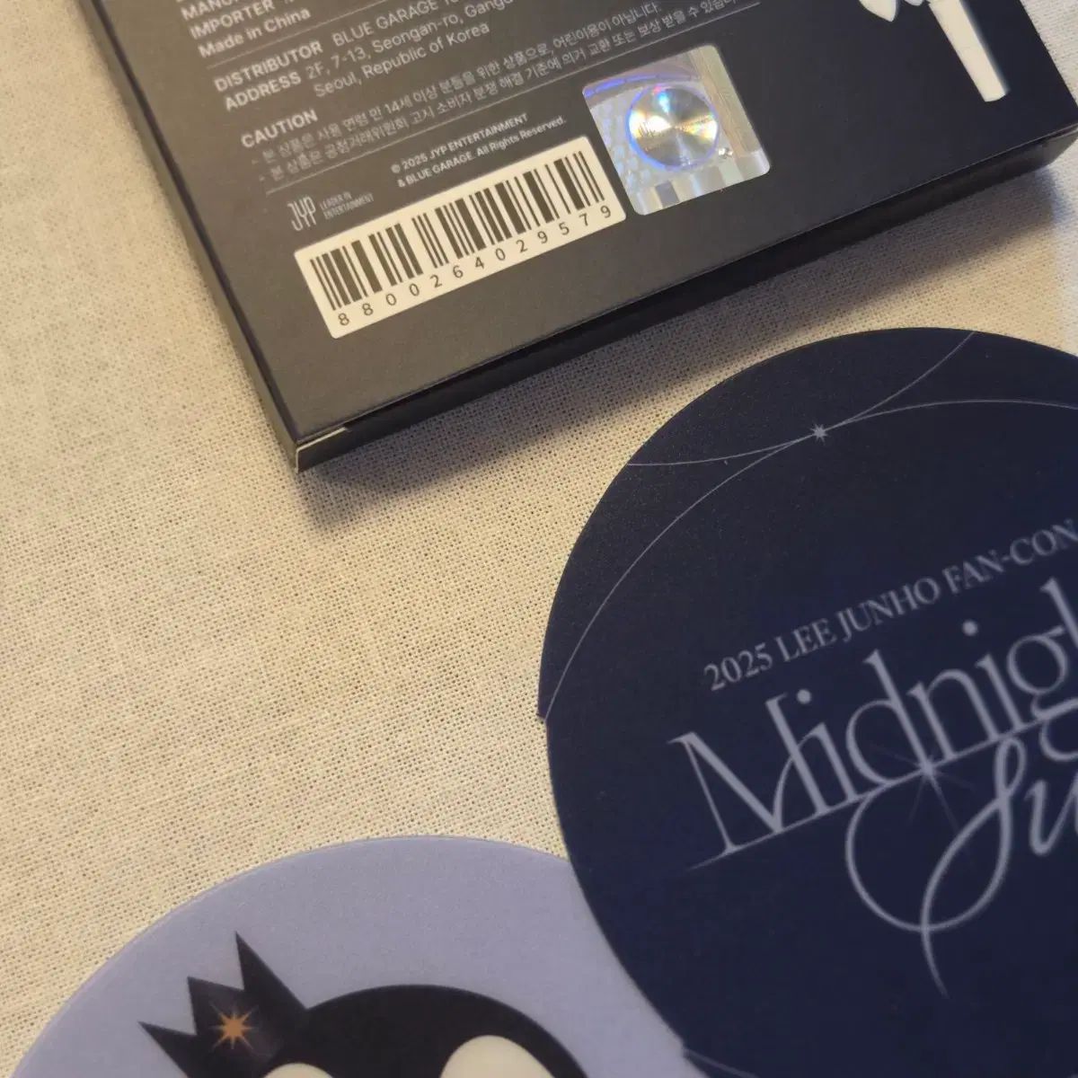 イジュノ ￼LEE JUNHO Midnight Sun ペンペンBLANKET BLANKET / LEE