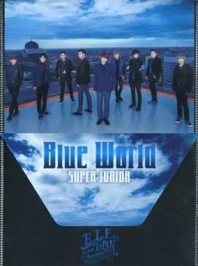 中古】クリアファイル(男性アイドル) SUPER JUNIOR 封筒型オリジナル