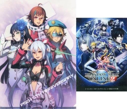 中古】クリアファイル 集合 A4クリアファイル＆ミニブック(ゲーム版