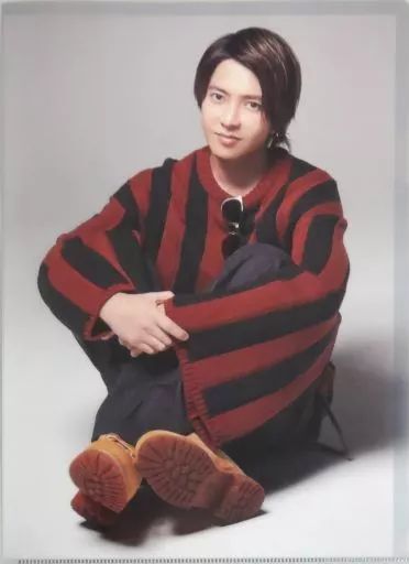 中古】クリアファイル(男性アイドル) 山下智久 A4クリアファイル