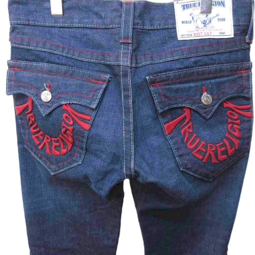 トゥルーレリジョン TRUE RELIGION 美品 BOOT CUT デニム ジーンズ