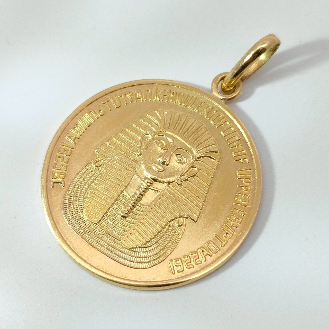 18金 K 18 男女兼用 ツタンカーメン ネックレストップ 3.8ｇ D 789