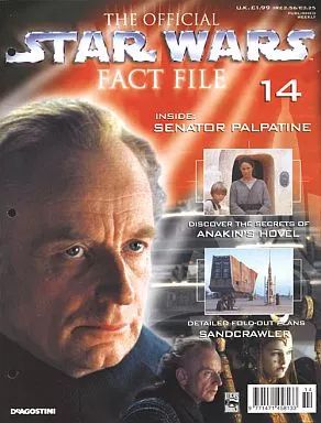 中古】ホビー雑誌 THE OFFICIAL STAR WARS FACT FILE No.14 週刊スター