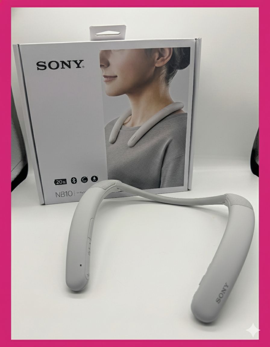 台数限定】SONY SRS-NB10 ワイヤレスネックバンドスピーカー ホワイト
