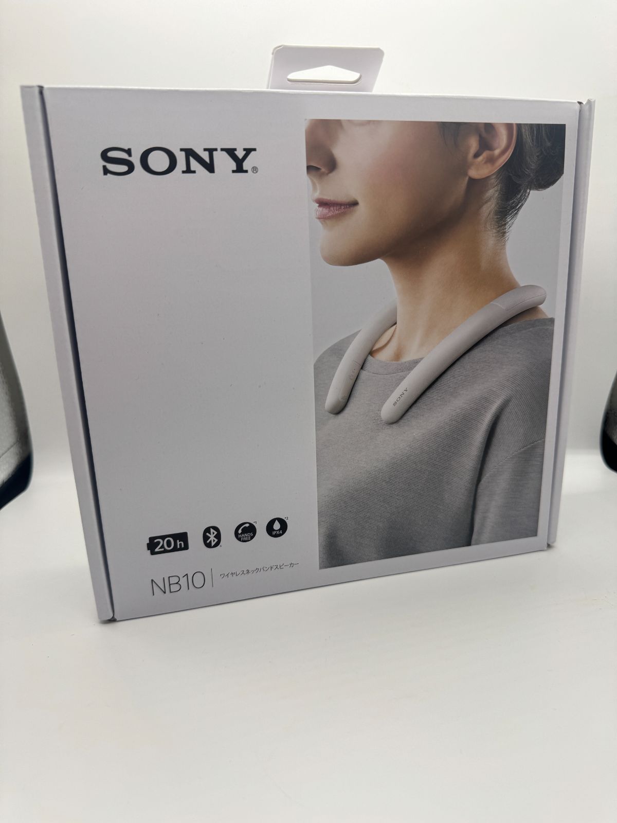 台数限定】SONY SRS-NB10 ワイヤレスネックバンドスピーカー ホワイト