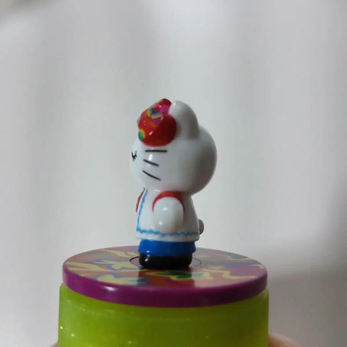 希少 美品 サクマ製菓 サンリオ キティ ペットボトル キャップ フィギュア キティ ペットボトルキャップ フィギュア サクマ製菓 平成レトロ