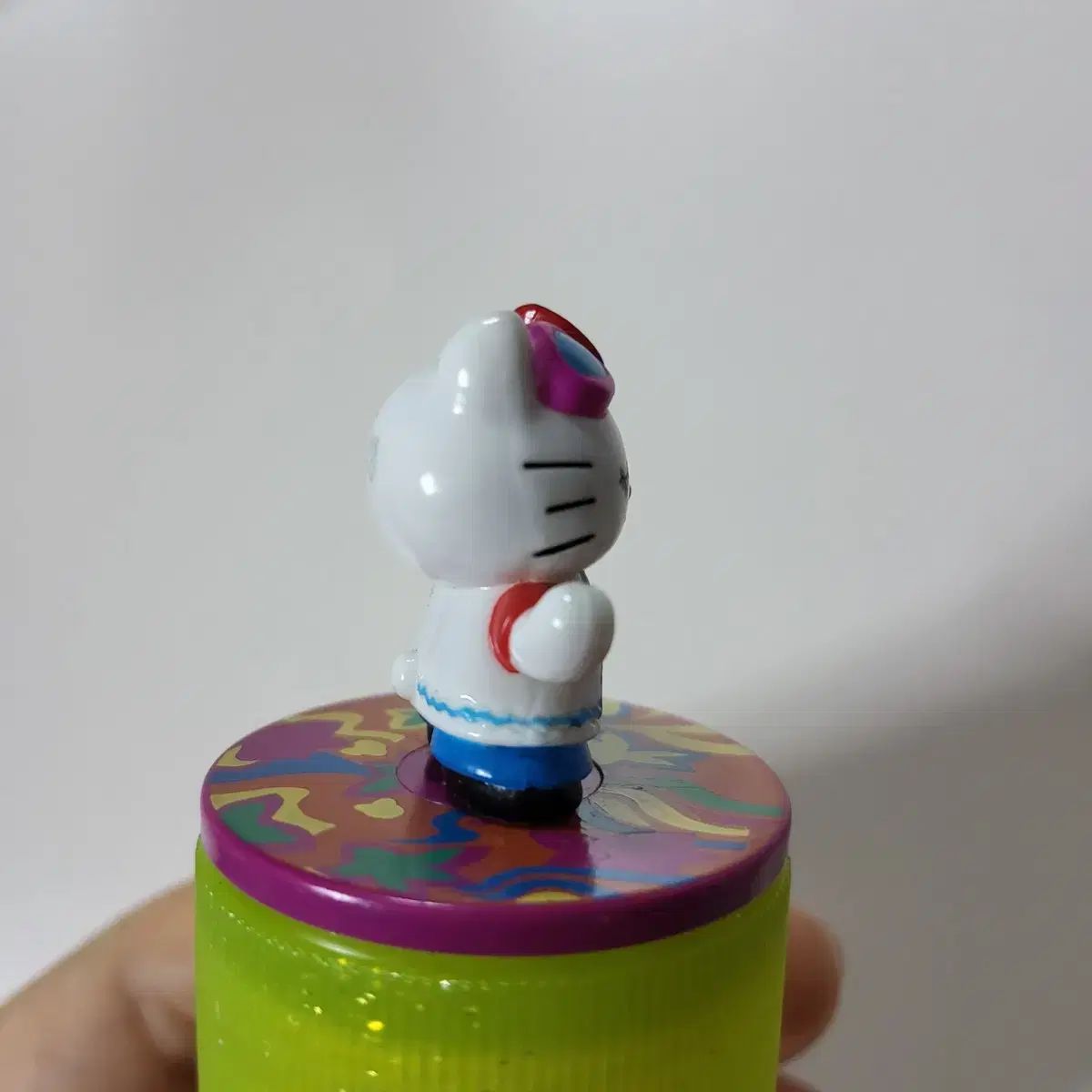 ハローキティ さくま製菓 ペットボトル ボトルキャップ フィギュア