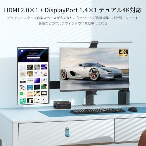 2025新型・N150より速い】 ミニpc 最大3.60GHz 4C/4T mini pc インテル