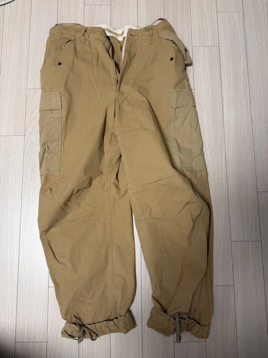 nanamica リップストップ カーゴパンツ ベージュ 34