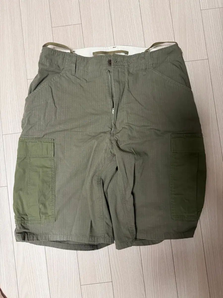 nanamica ナナミカ リップストップ カーゴ ハーフパンツ 34