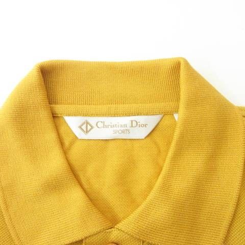 クリスチャンディオール Christian Dior ゴルフ刺しゅう ポロシャツ