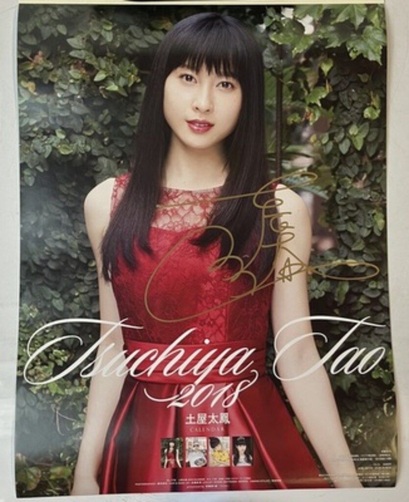 TRY‐X B3カレンダー 土屋太鳳 2018年カレンダー サイン入 - メルカリ