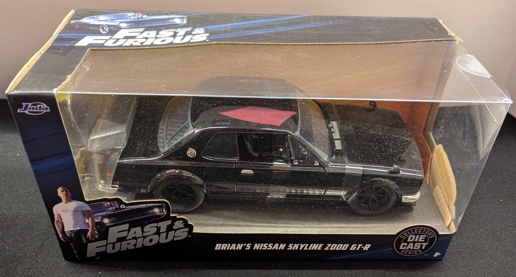 Jada TOYS DIE-CAST FAST&FURIOUS BRIAN'S NISSAN SKYLINE 2000 GT-R