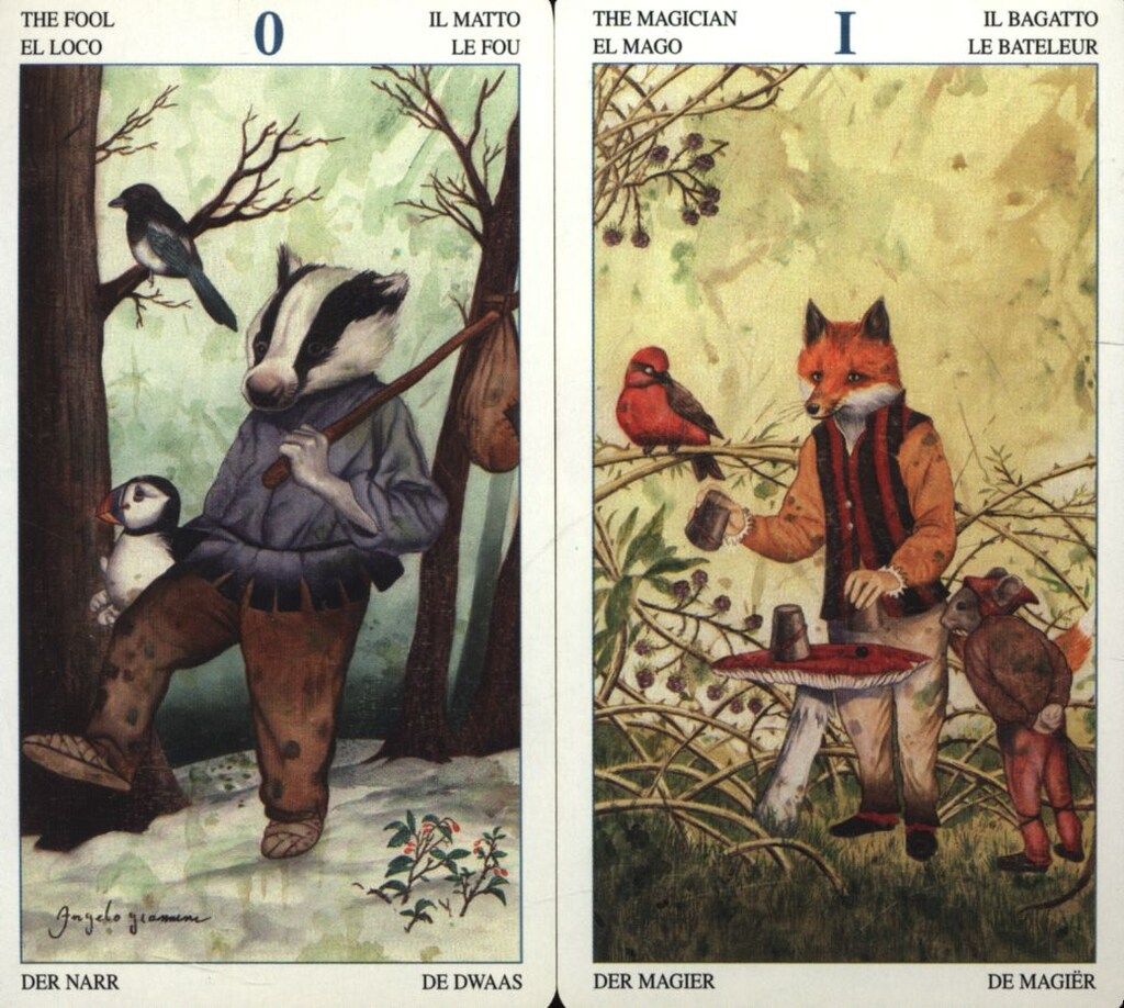 Angelo Giannini Tarot of the Animal Load
