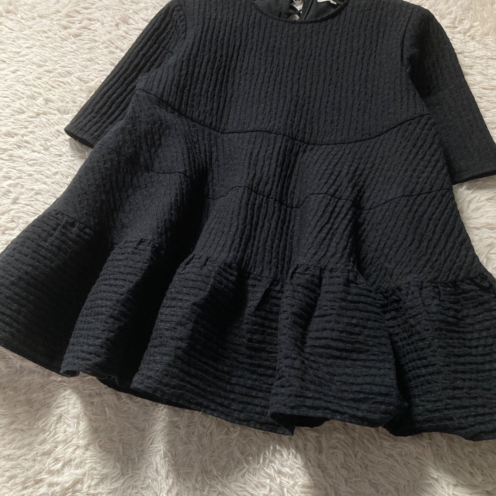 yori ヨリ 完売品 極美品 大人気 フクレティアードブラウス 半袖