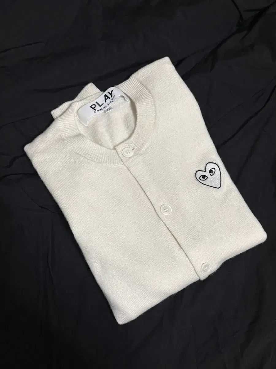 COMME des GARÇONS 25SS アイボリー長袖カーディガン XS COMME des GARÇONS 25SS アイボリー長袖カーディガン XS