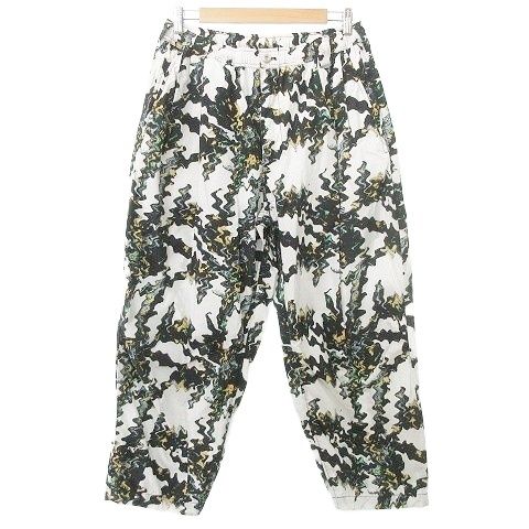 タイトブース TBPR 24 SS ACID BALLOON PANTS アシッド バルーン パンツ 総柄 M 白 ホワイト