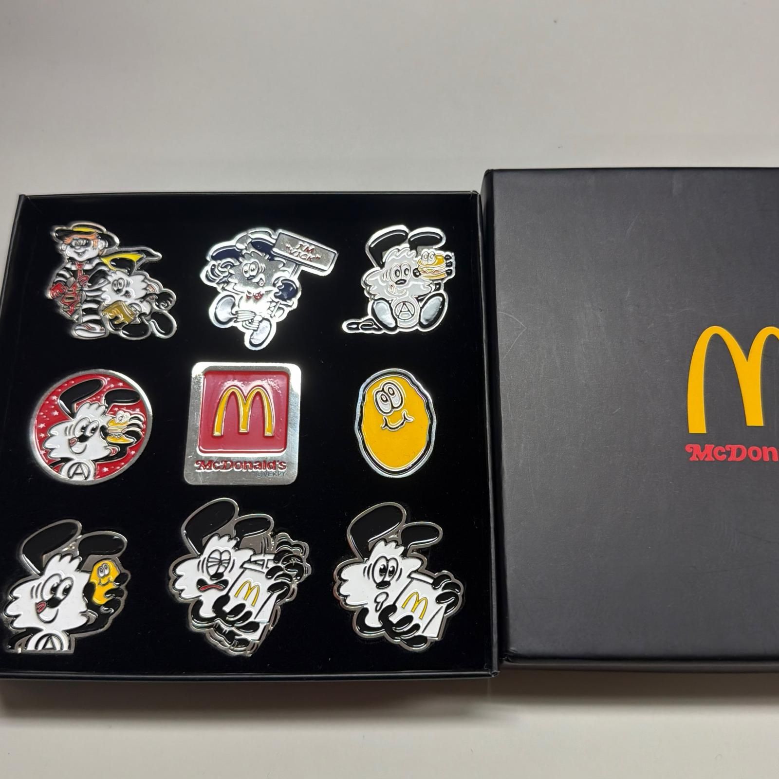 未使用 Verdy × McDonalds ピンバッヂ セット ベルディ × マクドナルド