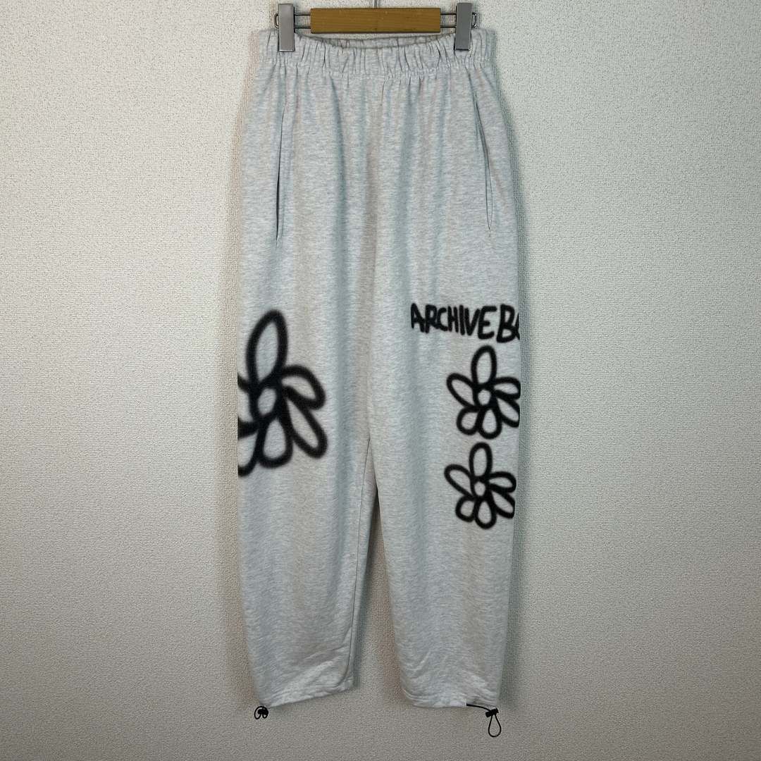 ARCHIVE BOLD アーカイブボールド スウェットパンツ フラワープリント