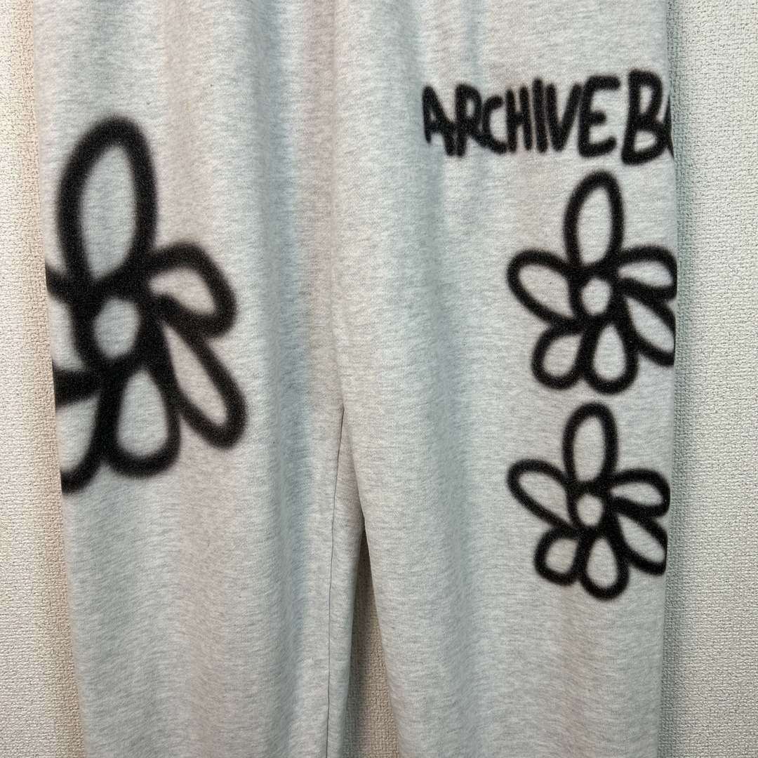 ARCHIVE BOLD アーカイブボールド スウェットパンツ フラワープリント