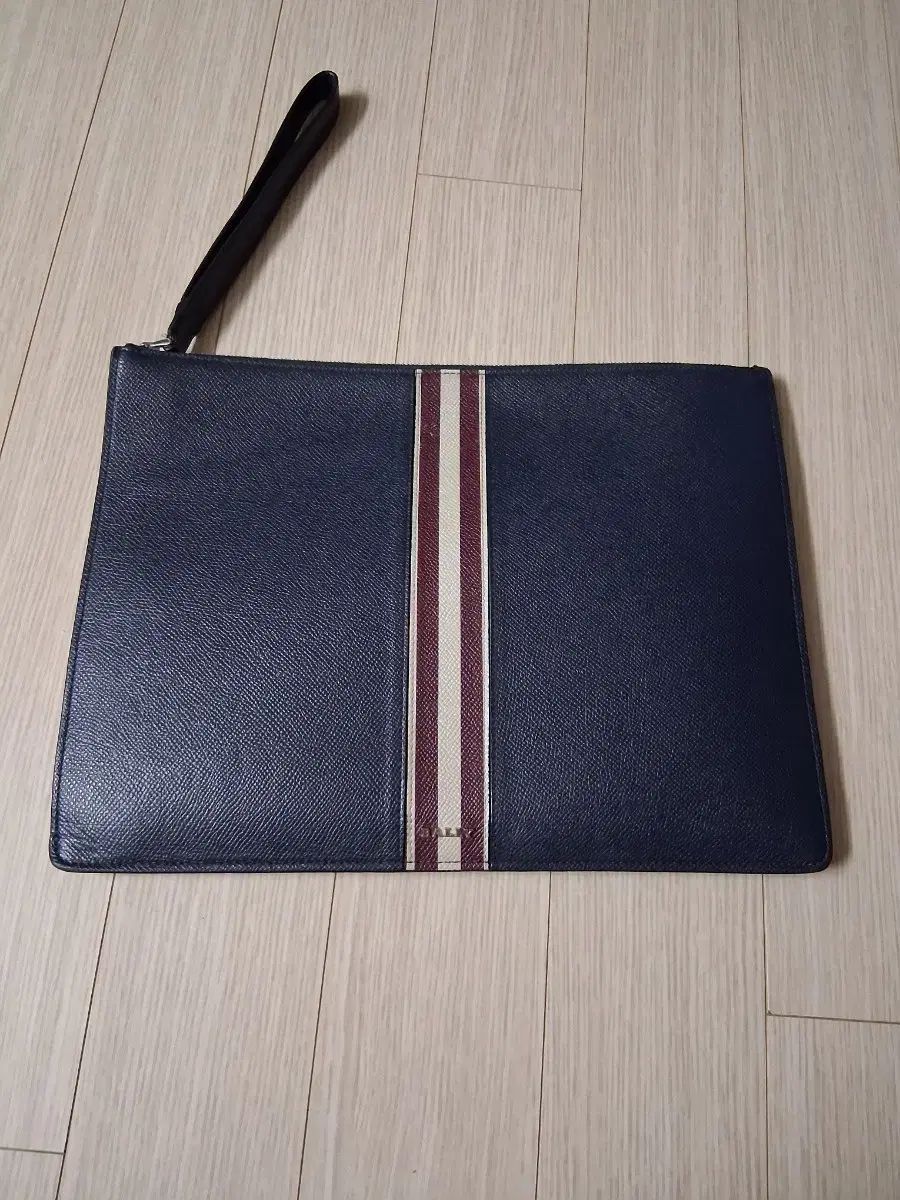 バリー メンズ クラッチバッグ ネイビー