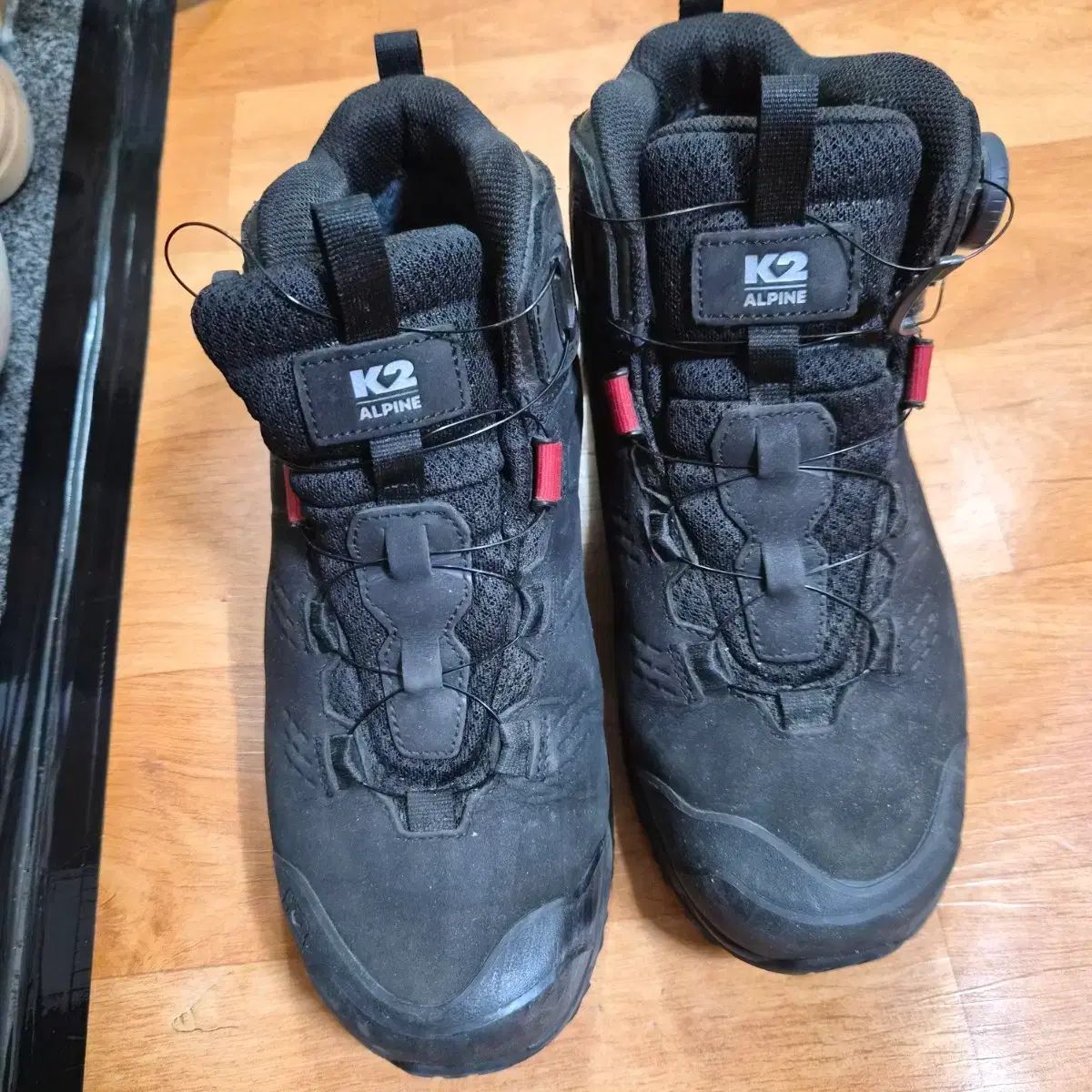K 2 アルパイン 登山靴 ブラック ダイアル シューズ 250