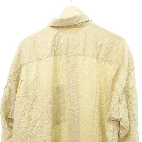 イッセイミヤケ ISSEY MIYAKE 美品 シワ加工 シャツ ブラウス