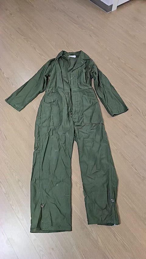 ミリタリー COVERオール 83年 作業着 宇宙服 軍服 ジャンプスーツ