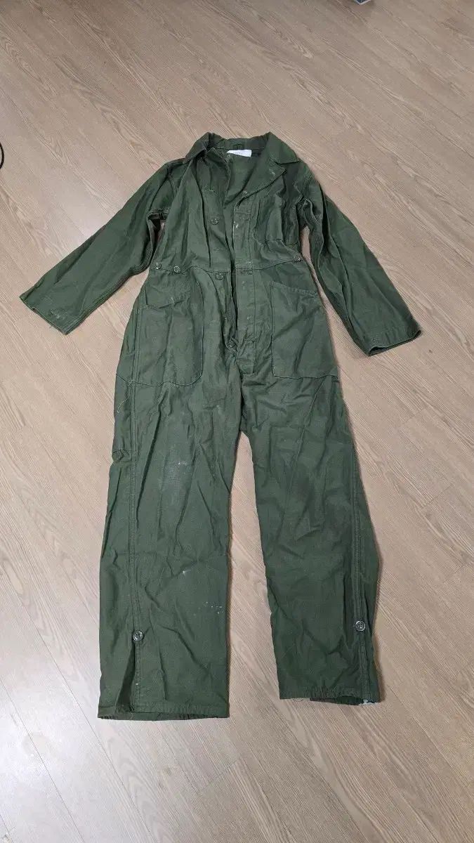 ミリタリー COVERオール 83年 作業着 宇宙服 軍服 ジャンプスーツ