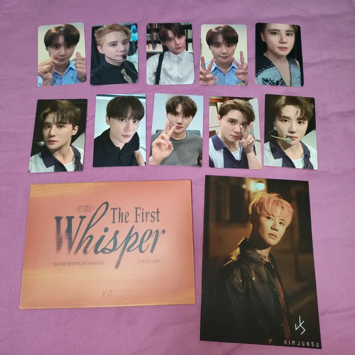 キム・ジュンス(XIA・KIM JUNSU) 中国ファンミーティング 上海・成都