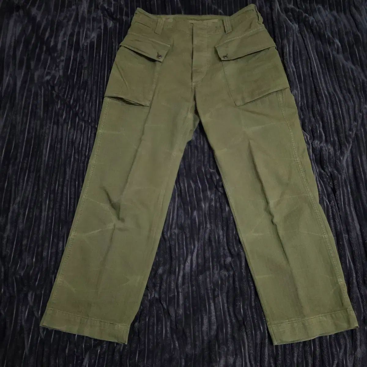 ポロ リラックスフィット ヘリンボーン カーゴパンツ 31 32