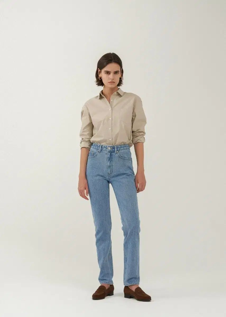 エルボーン ロミ ストレート デニム パンツ 38