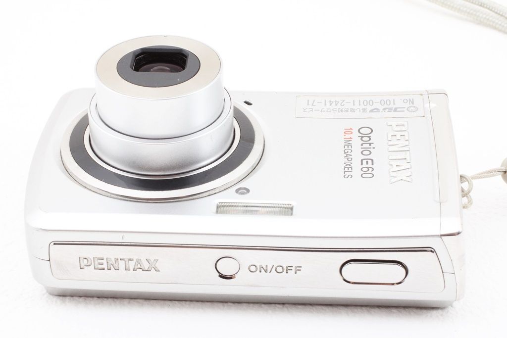 美品 PENTAX ペンタックス オプティオ Optio E60 コンデジ 1010万画素