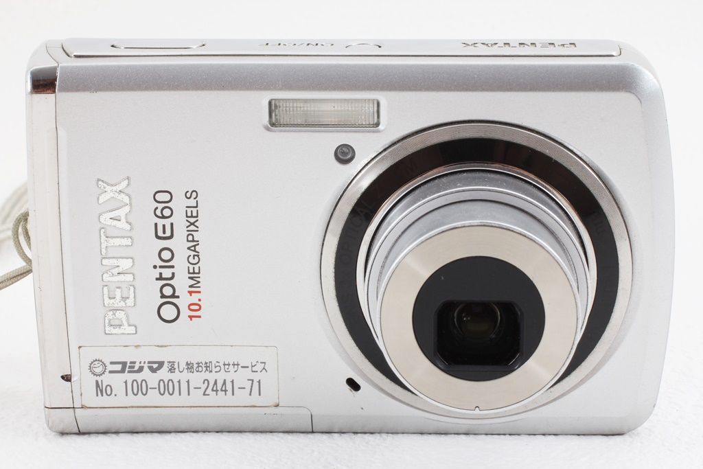 美品 PENTAX ペンタックス オプティオ Optio E60 コンデジ 1010万画素