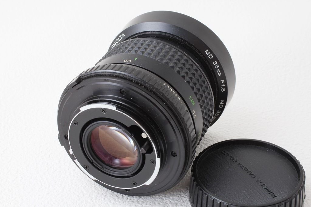 良品】ミノルタ MD W.Rokkor 35mm F1.8 レンズ #320 The Rokkor Files