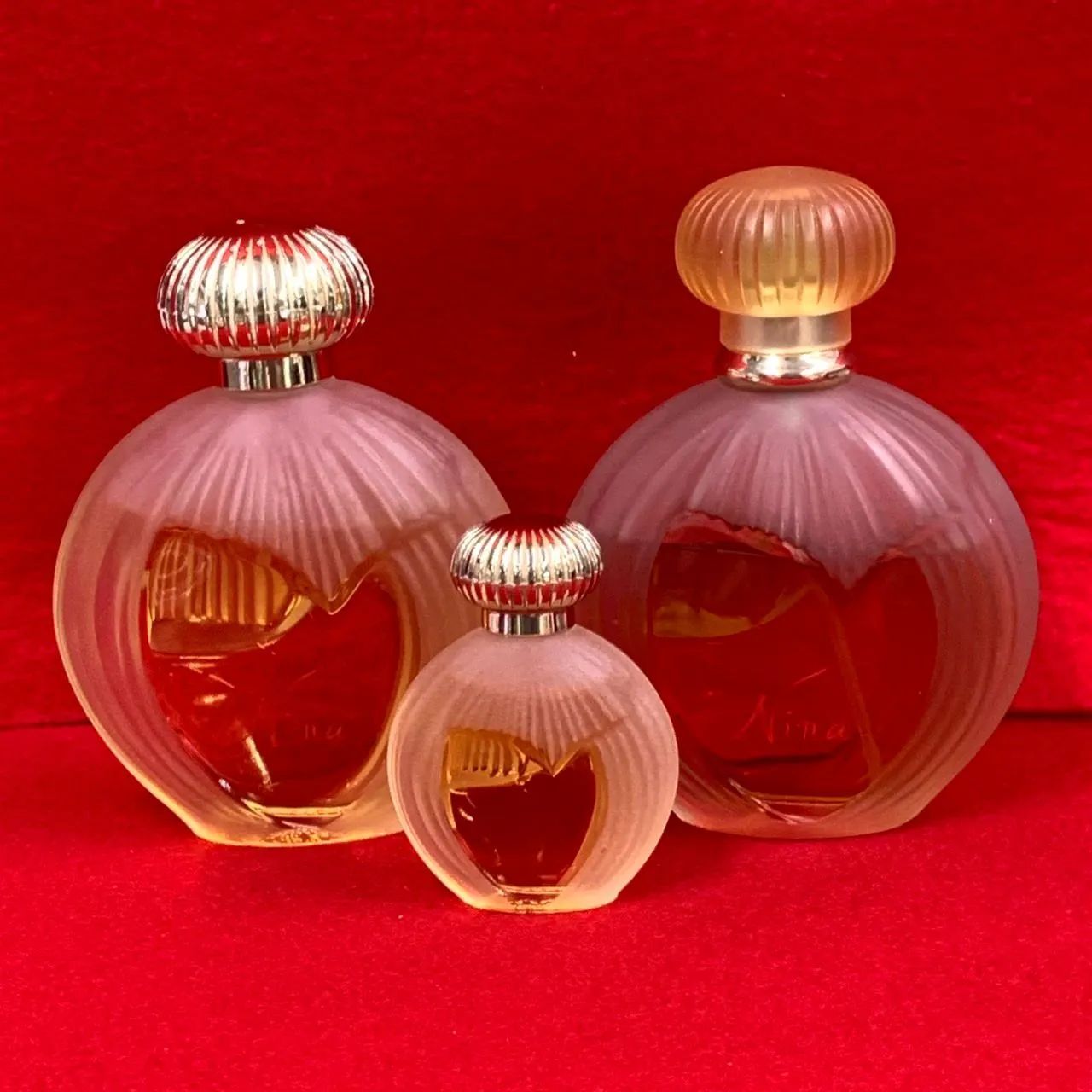 ニナリッチ　ラリックボトル　香水 ニナリッチ 二ナ ルネ・ラリックボトル オードトワレ 100ml×2本・ミニ